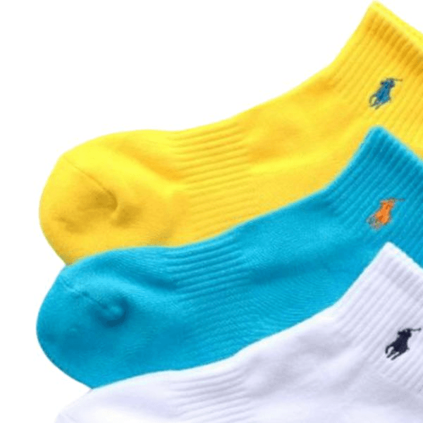 Носки Polo Ralph Lauren Low-Top унисекс упаковка из 3 пар - изображение 2