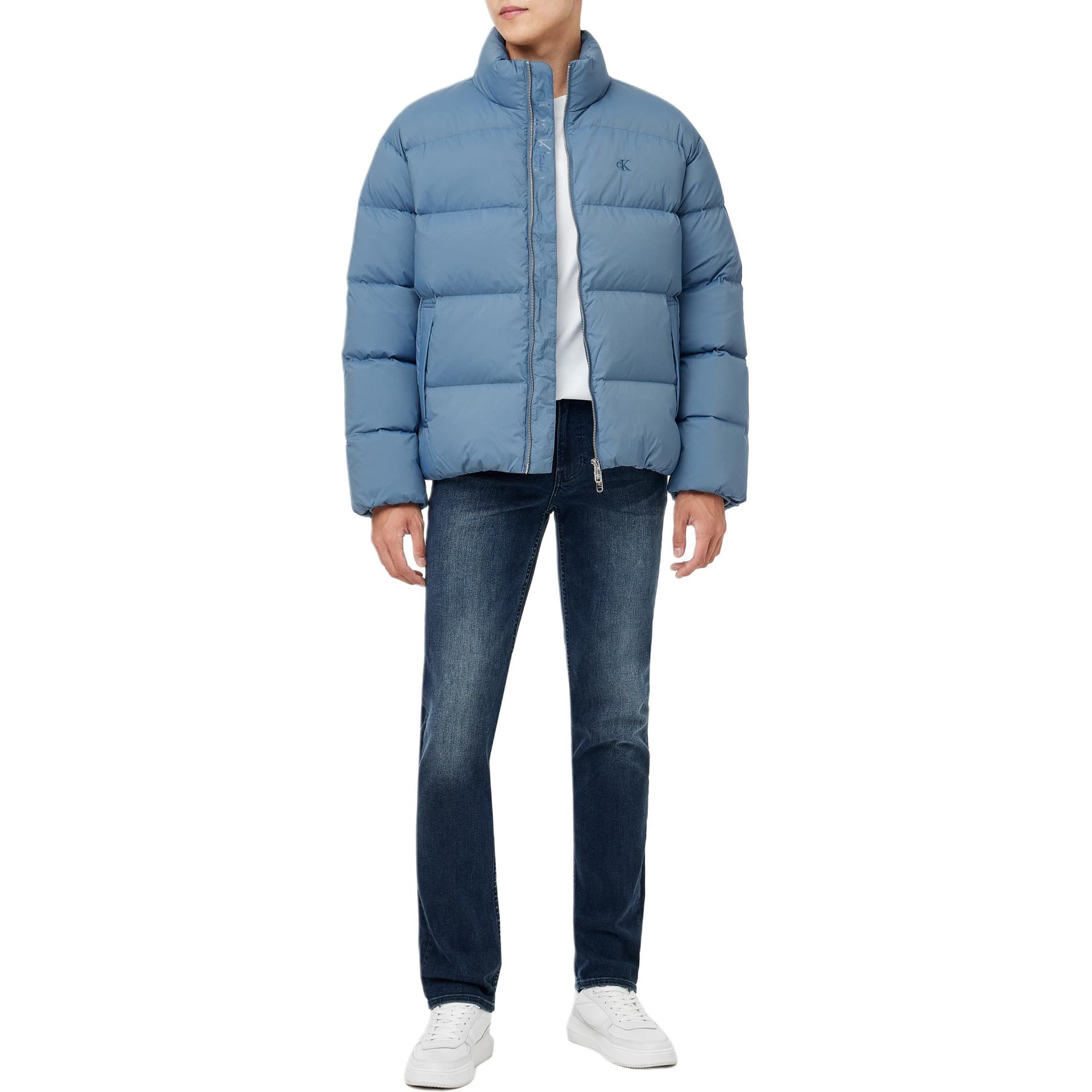 Куртка CALVIN KLEIN Куртки и Пальто Мужские Синие - изображение 4