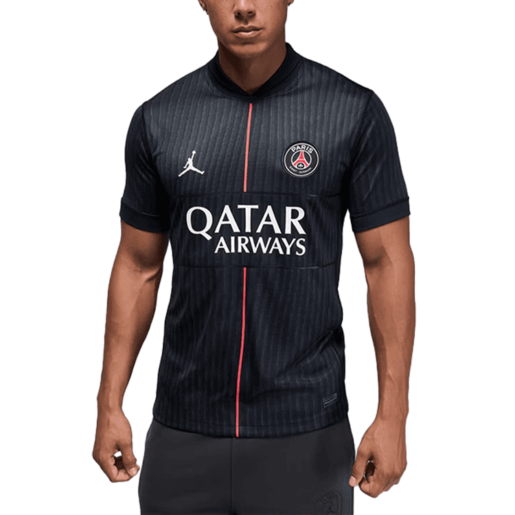 Jordan Paris Saint Germain Fw25 25 26 Стадион Четвертый Комплект Вдохновленный Праздником Капсулы Футбол Джерси Мужской - изображение 1