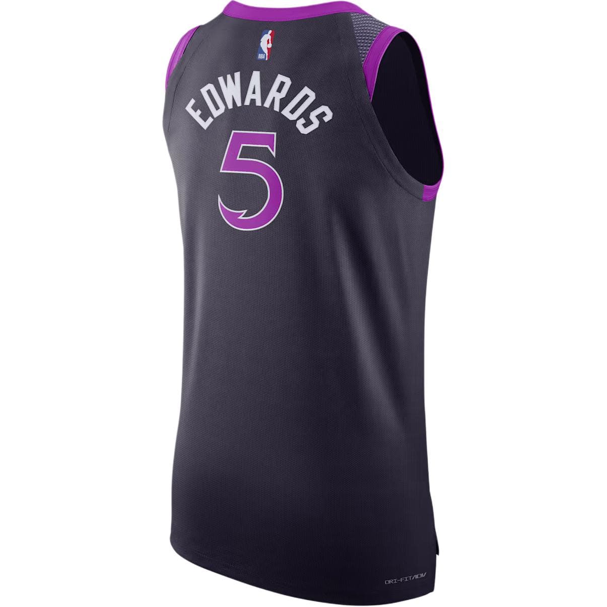 Баскетбольная майка Nike Dri-FIT ADV FW25 Anthony Edwards Minnesota Timberwolves City Edition NBA 2025-26 V - изображение 2
