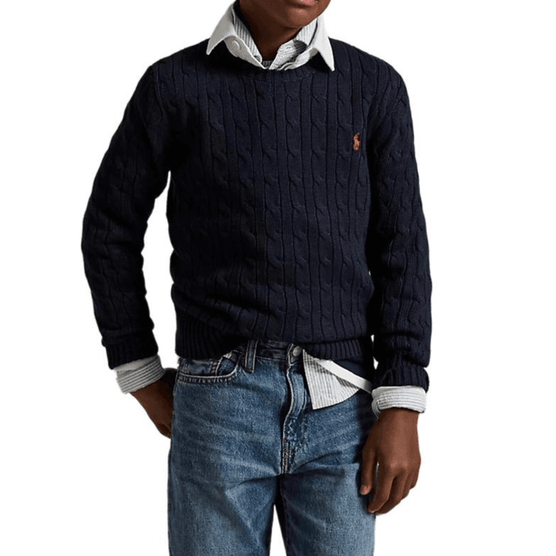 Polo Ralph Lauren Свитер Стандартный синий цвет Подростки - изображение 4