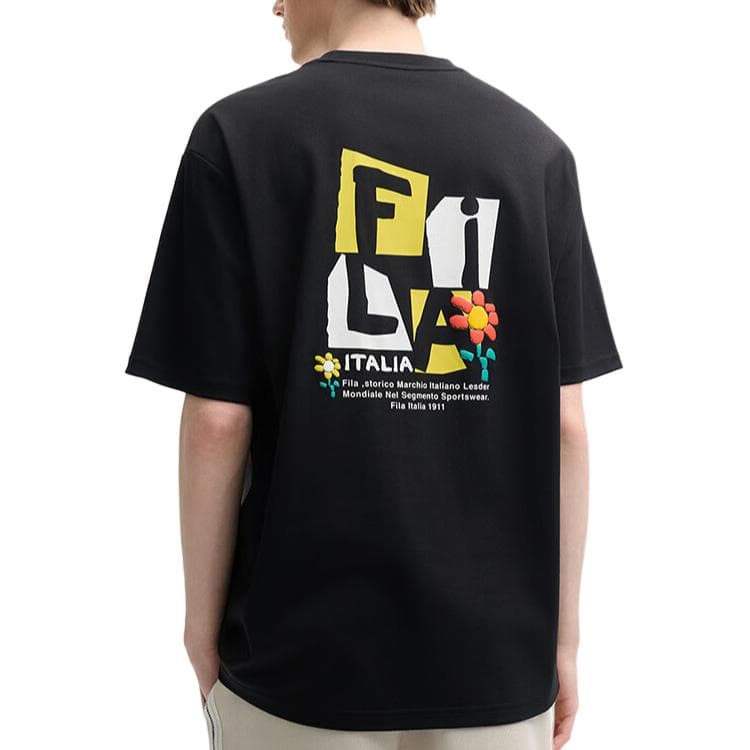 Футболка FILA ORIGINALE T-Shirt Унисекс Черный - изображение 3