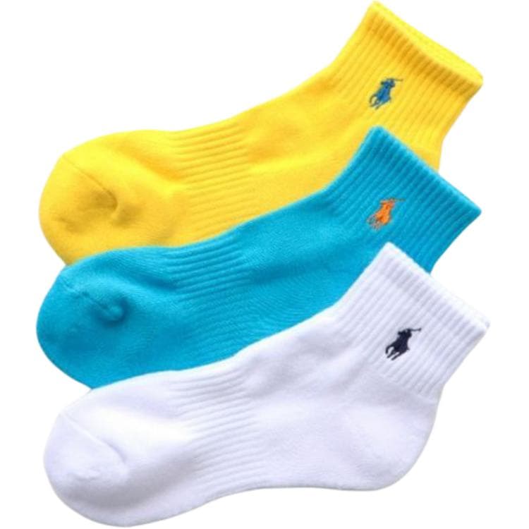 Носки Polo Ralph Lauren Low-Top унисекс упаковка из 3 пар - изображение 1
