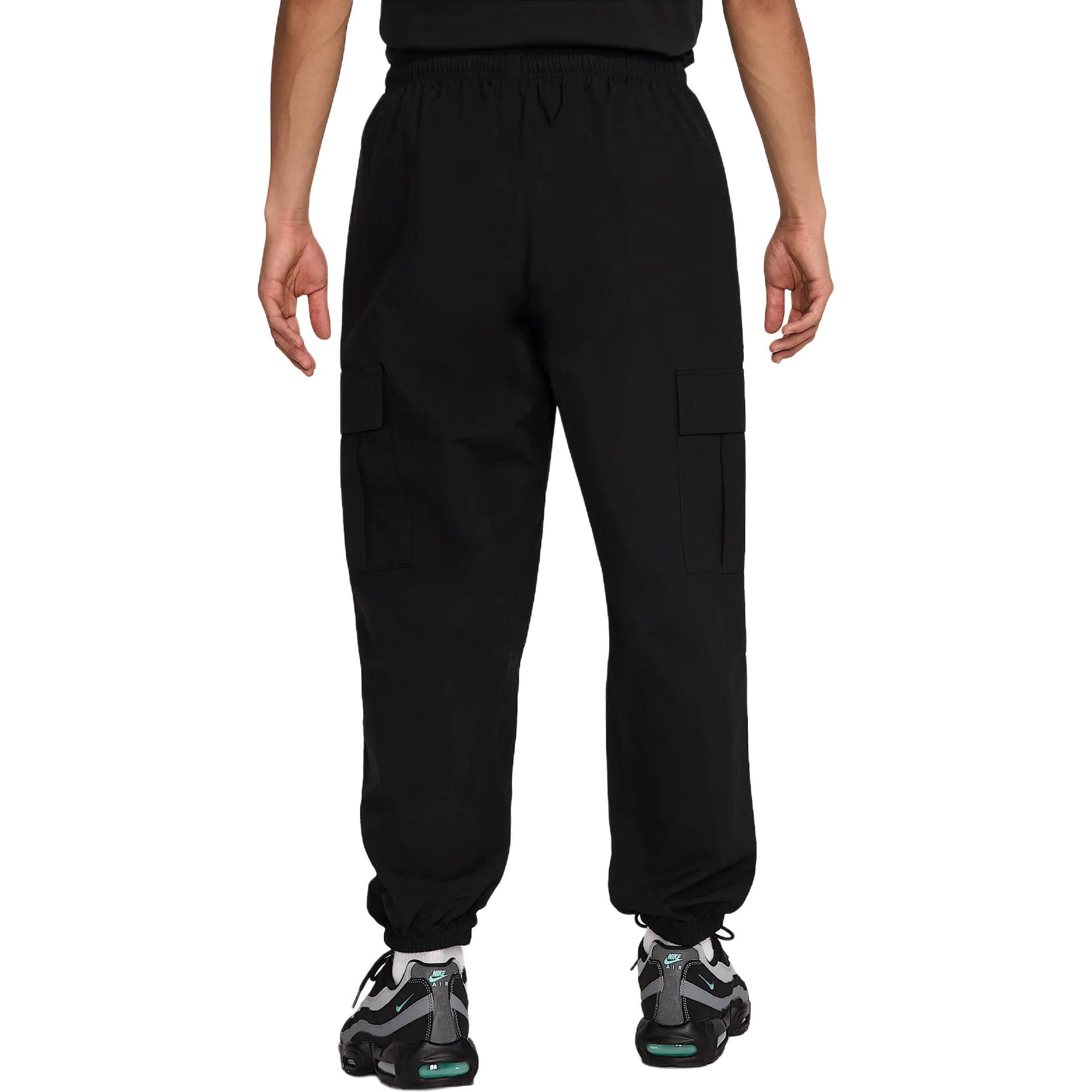 Штаны Nike Club Повседневные Брюки Мужские Черные - изображение 4