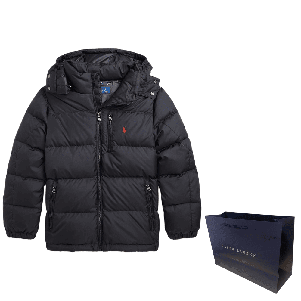 Polo Ralph Lauren Fw25 Пуховик Подростки Черный Стандартный Размер - изображение 5