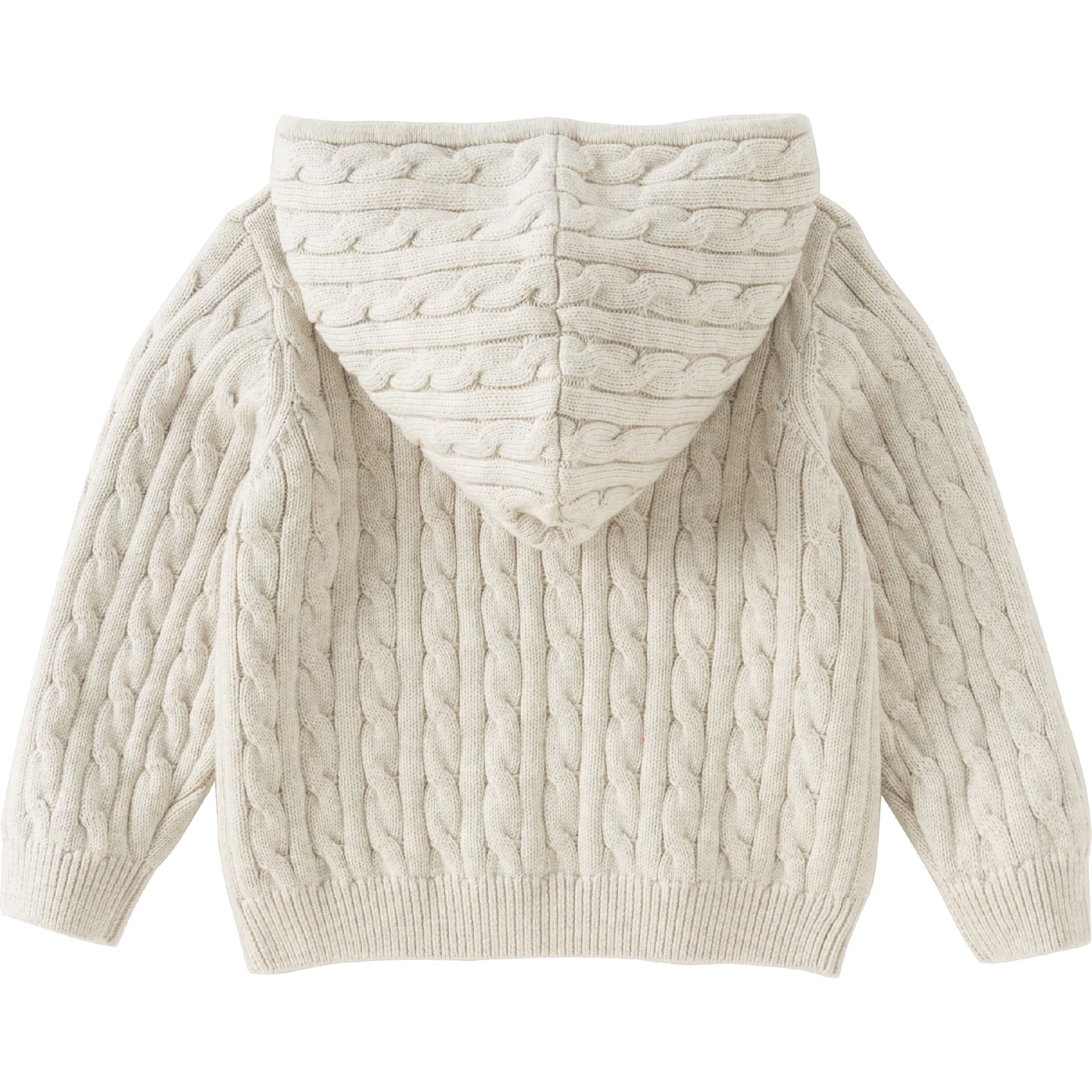 DAVE&BELLA Пуховик однотонный винтажный хлопковый с капюшоном повседневный свободный универсальный вязаный унисекс - изображение 2
