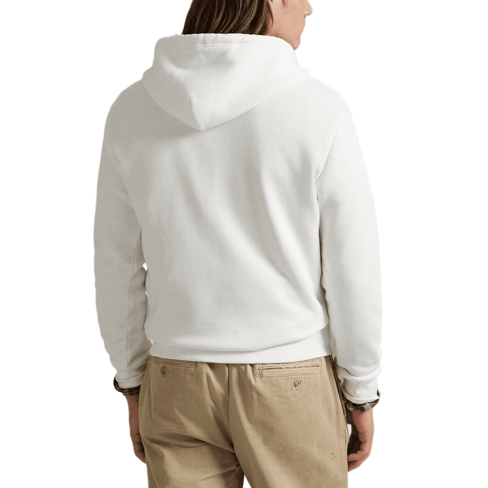 Худи Polo Ralph Lauren Big Pony FW25 Толстовка Стандартный размер Мужской Белый - изображение 4