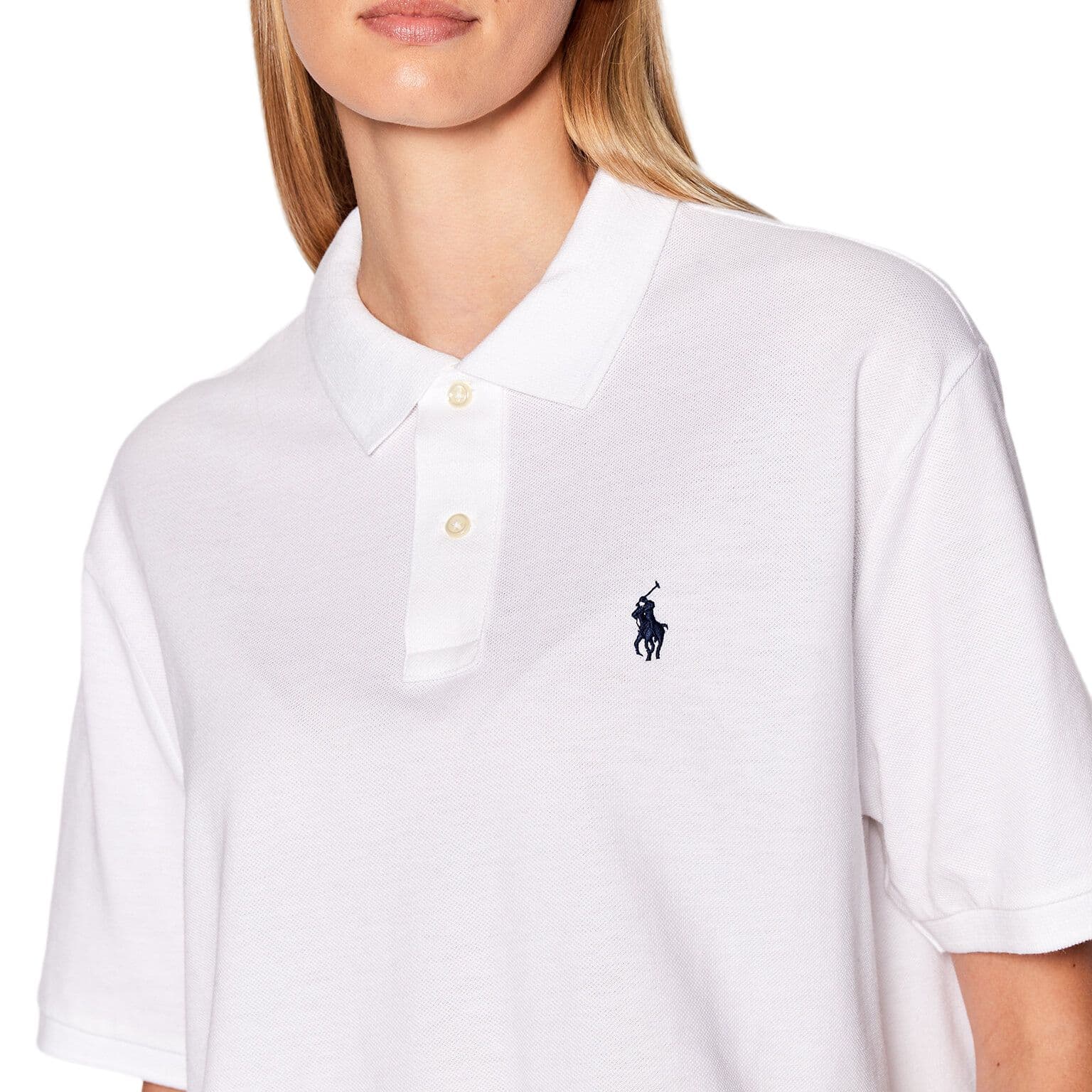 Polo Ralph Lauren Поло Женское Белое - изображение 5