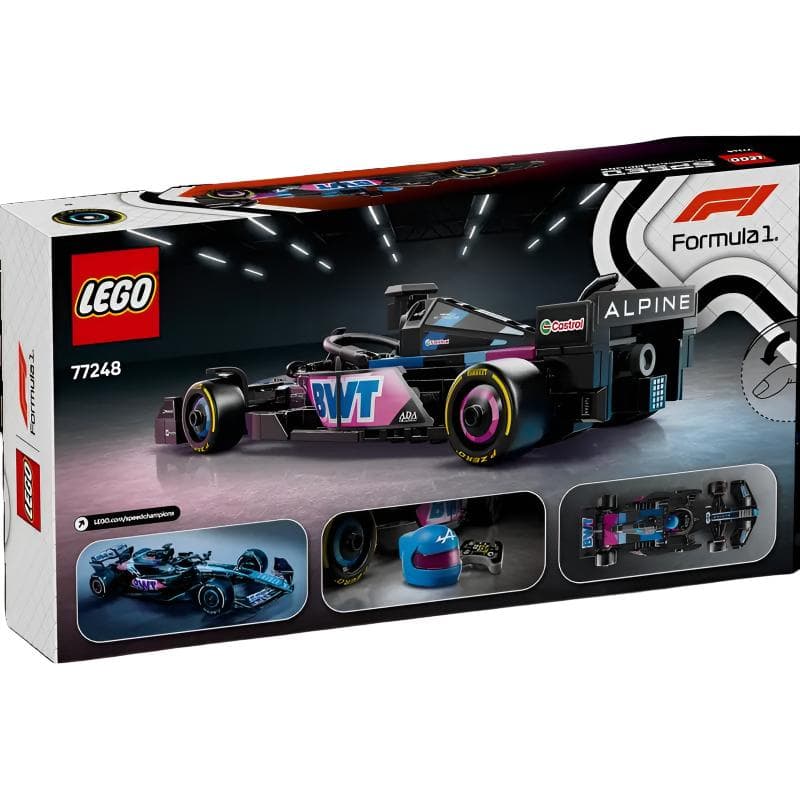 Конструктор LEGO Technic BWT Alpine F1 Team A524 Гоночный Развивающий Сборный Конструктор 258 шт. 77248 - изображение 2