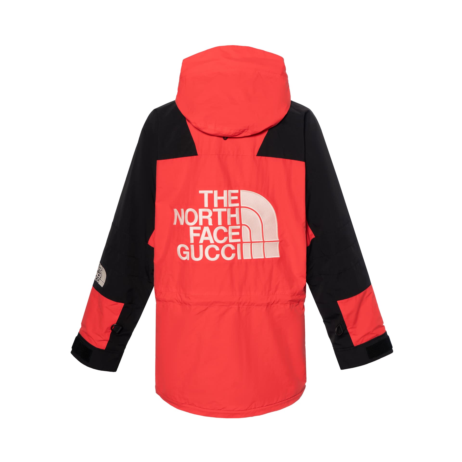 Куртка Gucci x The North Face SS22 Red Hoodie Jacket - изображение 2