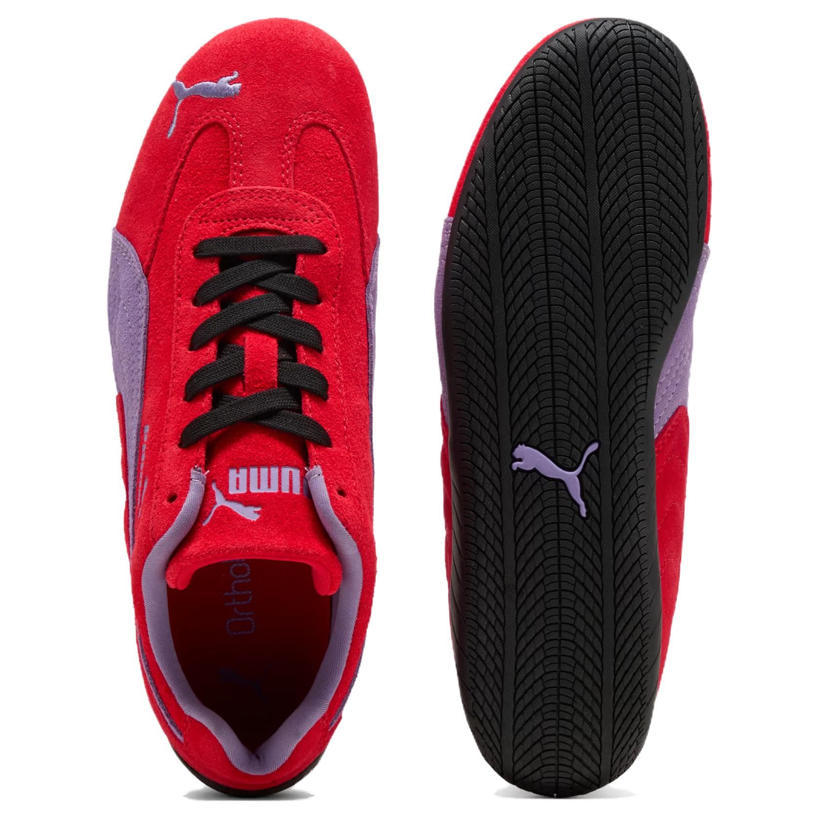 Кроссовки PUMA Speedcat Повседневная обувь Женская Красная - изображение 4
