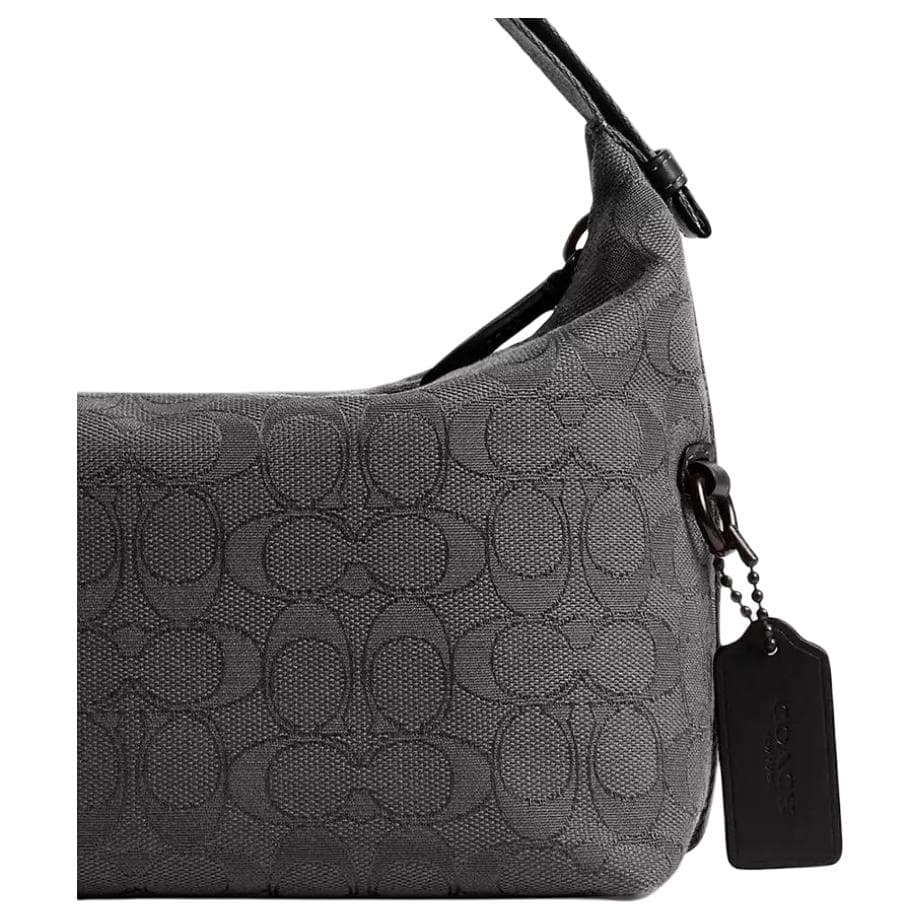Сумка COACH Travel Kit Фирменный Жаккардовый трикотаж с Телячьей кожей Сумка Средний Женский Черный - изображение 2