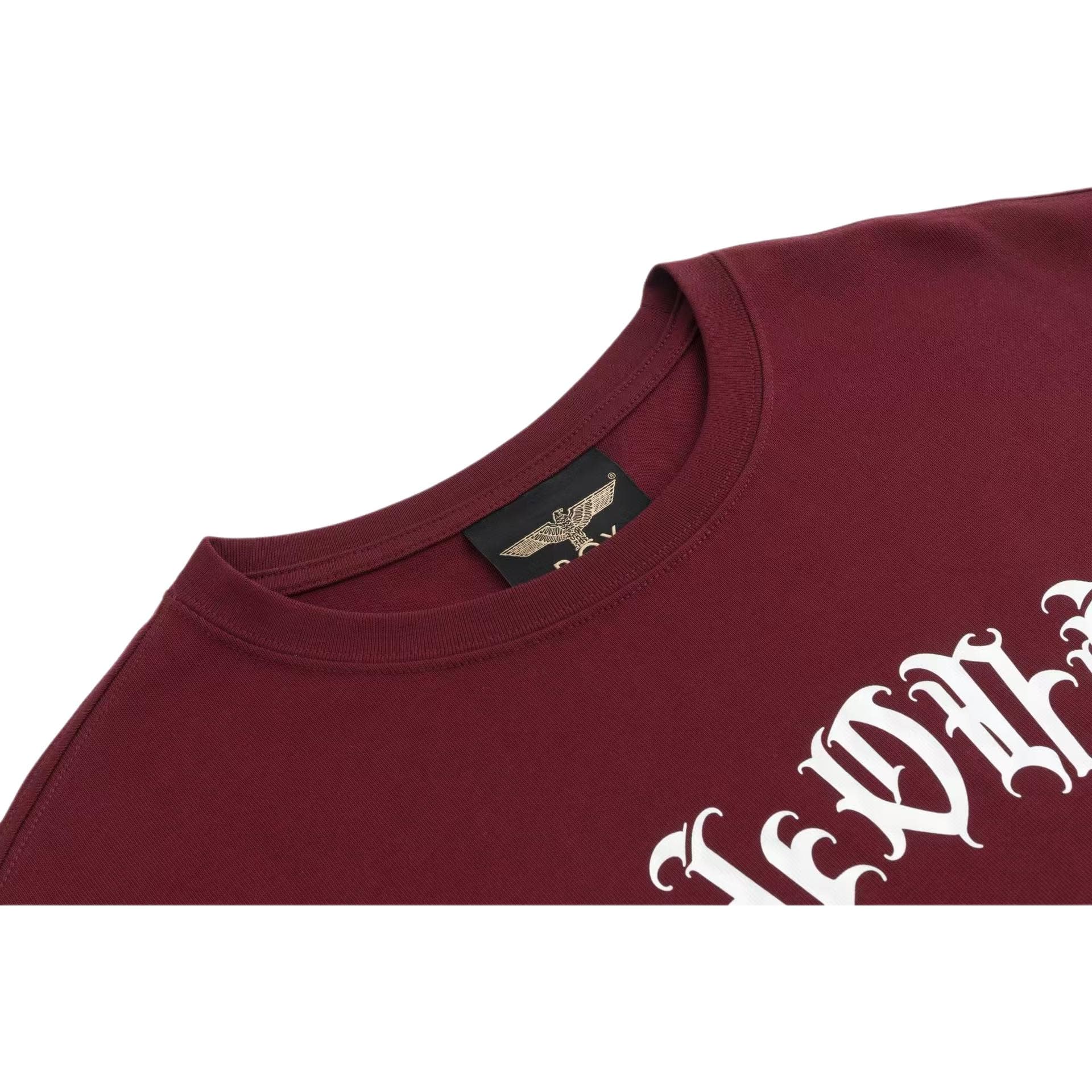 Футболка BOY LONDON Мужская рубашка цвета бордовый - изображение 5