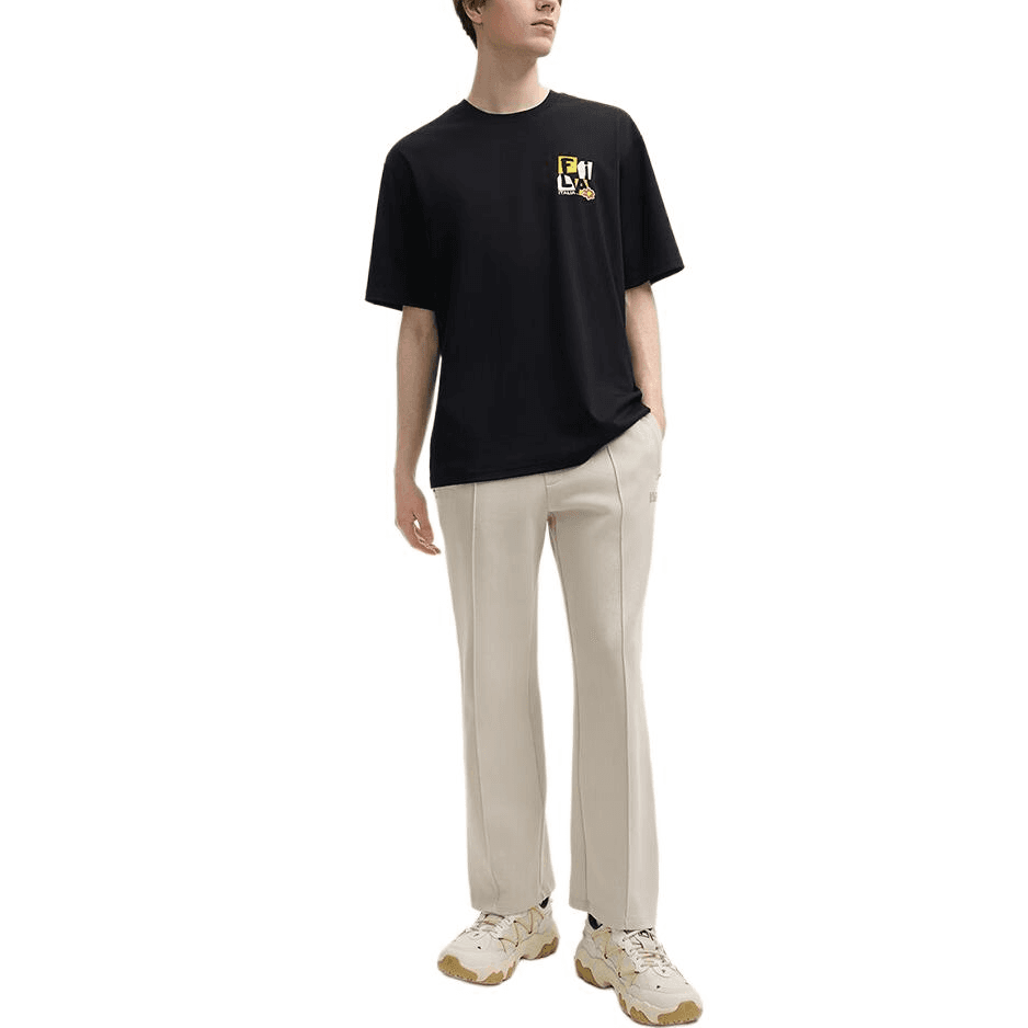 Футболка FILA ORIGINALE T-Shirt Унисекс Черный - изображение 4