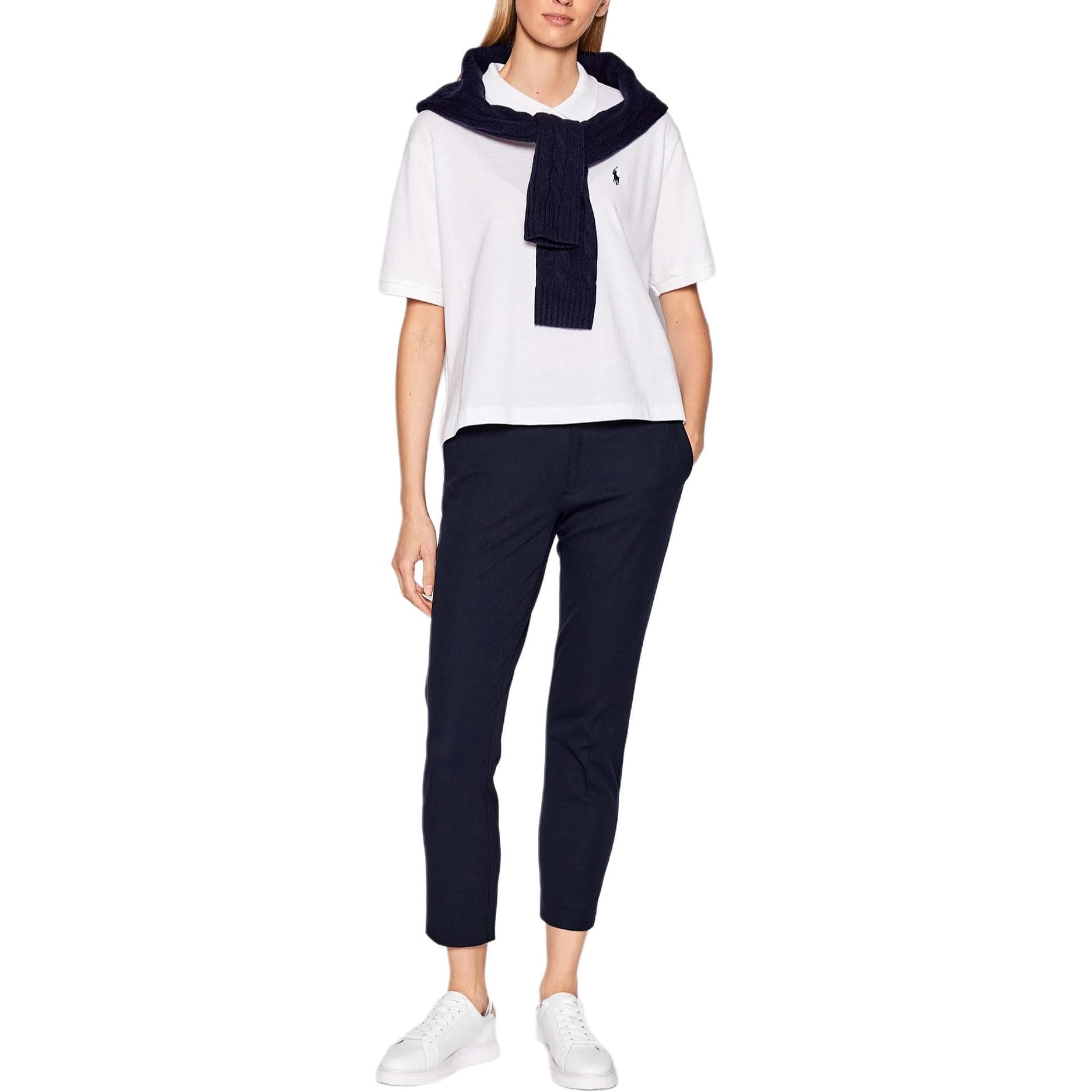 Polo Ralph Lauren Поло Женское Белое - изображение 4