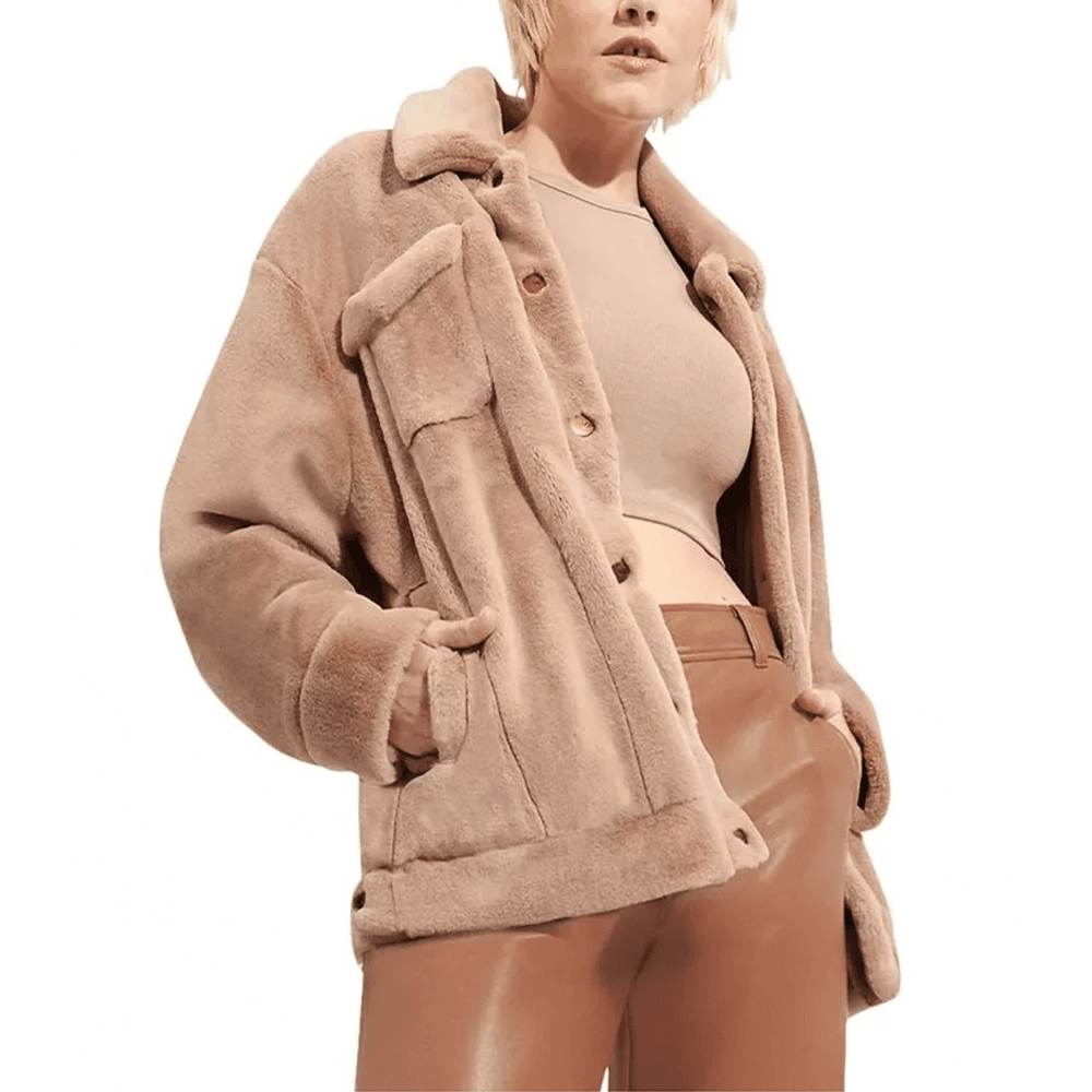 Куртка UGG Куртки и Пальто Женские Коричневые - изображение 3