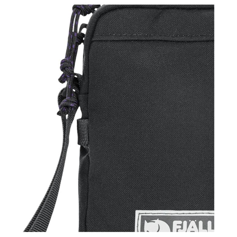 Сумка для телефона Fjallraven Переработанный полиамид 210D Чехол для телефона Маленький Унисекс Угольный черный - изображение 5