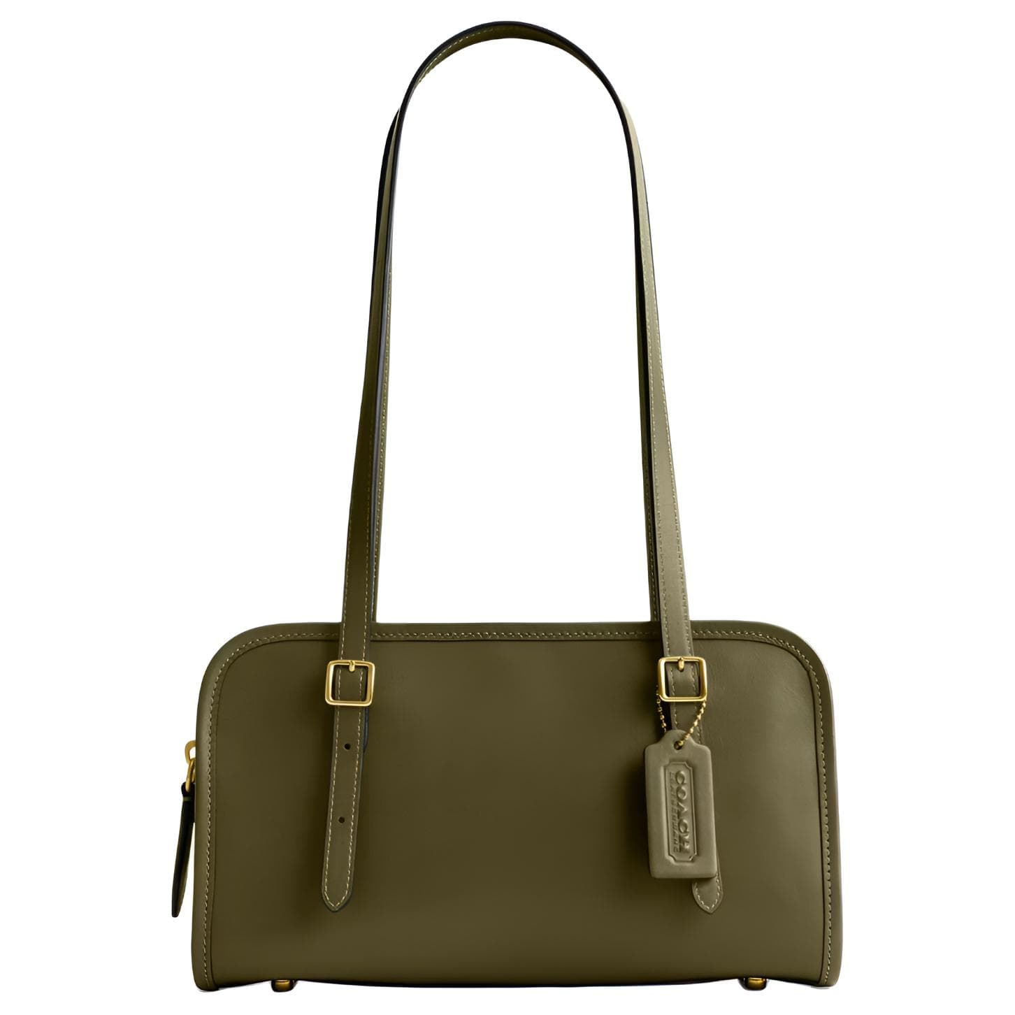 Мини-сумка COACH SWINGOriginals Сумка через плечо из коровьей кожи среднего размера оливково-зеленый цвет женский - изображение 1