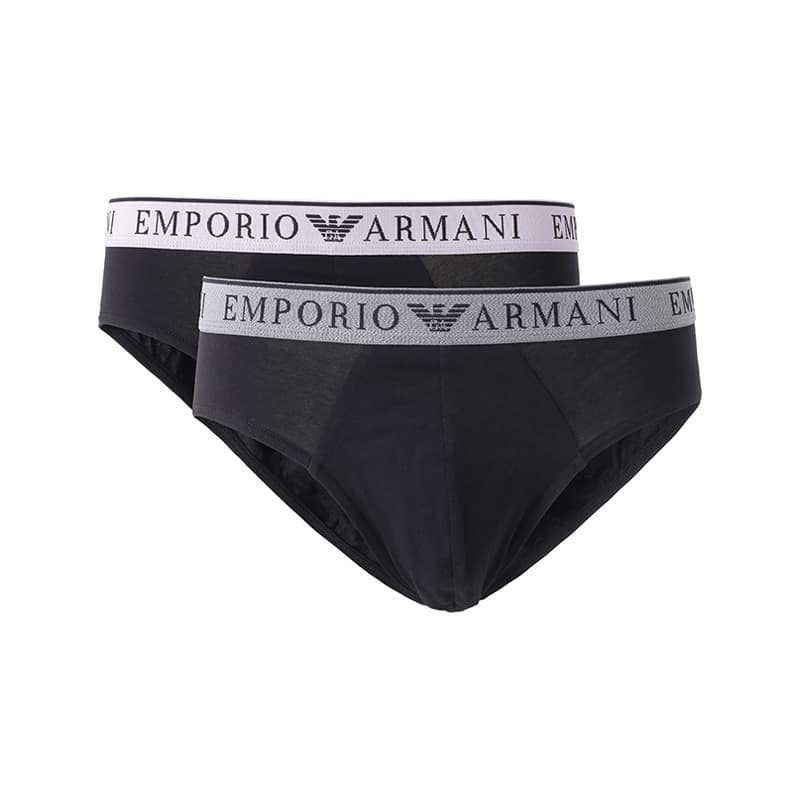 Трусы EMPORIO ARMANI Мужские трусики-бикини 2 штуки - изображение 1