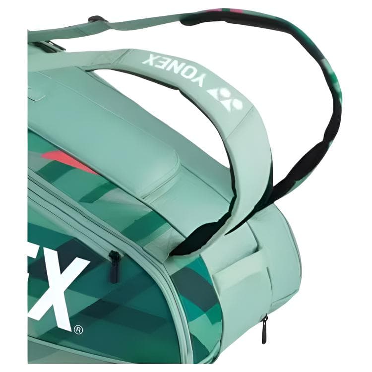Спортивная сумка YONEX Ткань + Искусственная кожа Спортивная сумка Стандартная (Стандартная) Унисекс Оливково-зеленый - изображение 5
