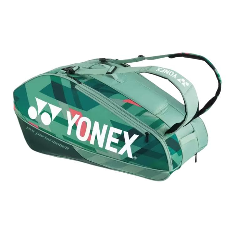 Спортивная сумка YONEX Ткань + Искусственная кожа Спортивная сумка Стандартная (Стандартная) Унисекс Оливково-зеленый - изображение 2