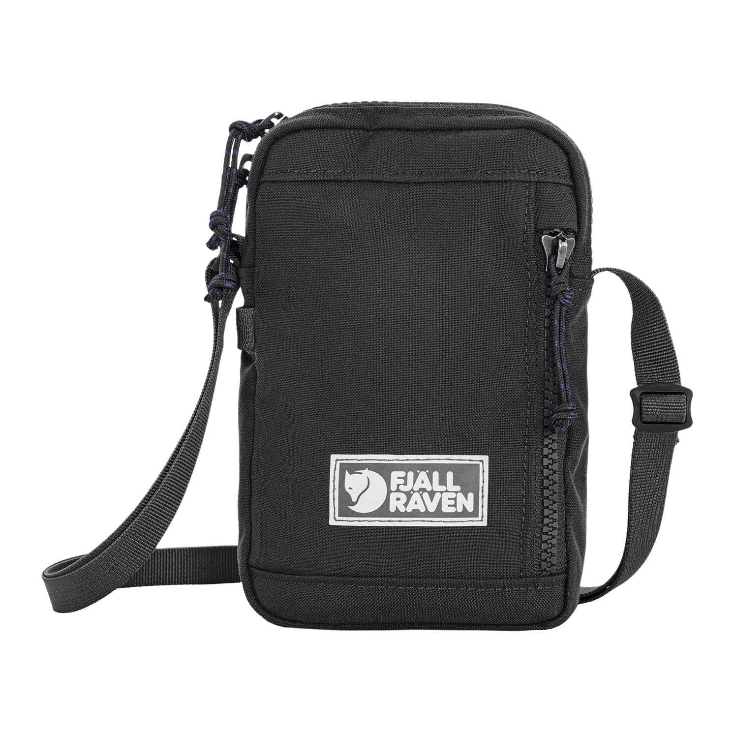 Сумка для телефона Fjallraven Переработанный полиамид 210D Чехол для телефона Маленький Унисекс Угольный черный - изображение 1