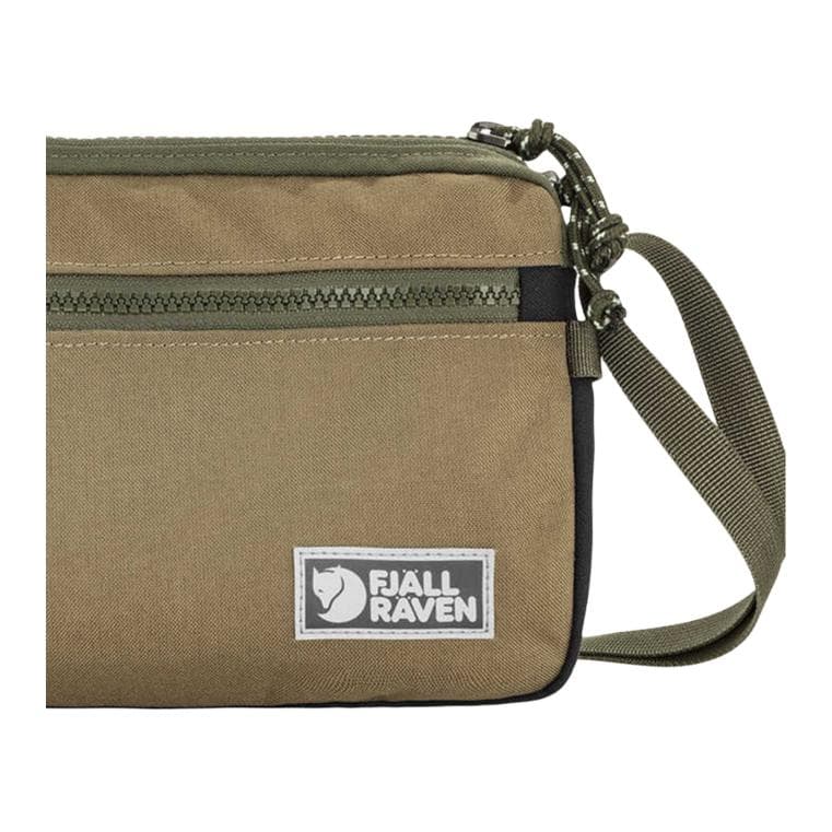 Мини-сумка Fjallraven 500D Переработанный нейлон Crossbody сумка сумка через плечо унисекс зеленый и земляной желтый - изображение 3
