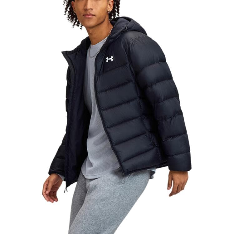Зимняя куртка Under Armour Core Down Куртка Мужская Черная - изображение 4