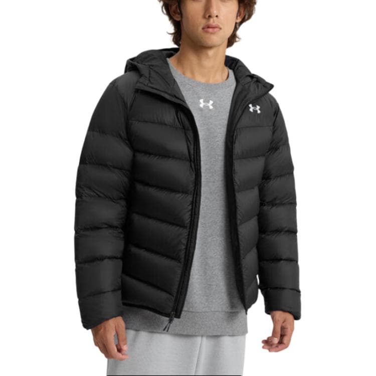Зимняя куртка Under Armour Core Down Куртка Мужская Черная - изображение 3