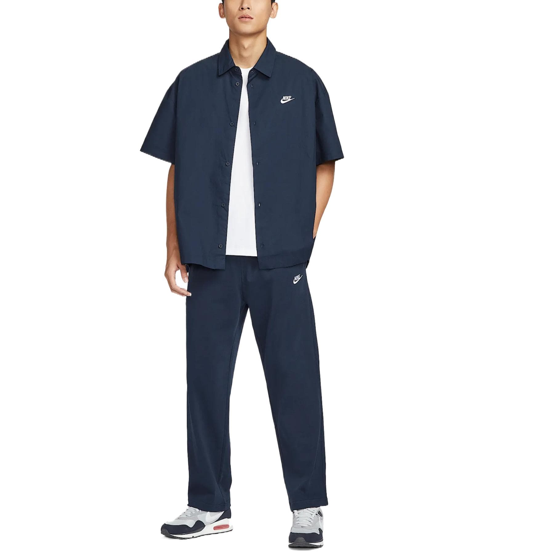 Штаны Nike Sportswear Club Повседневные брюки Мужской Синий - изображение 6