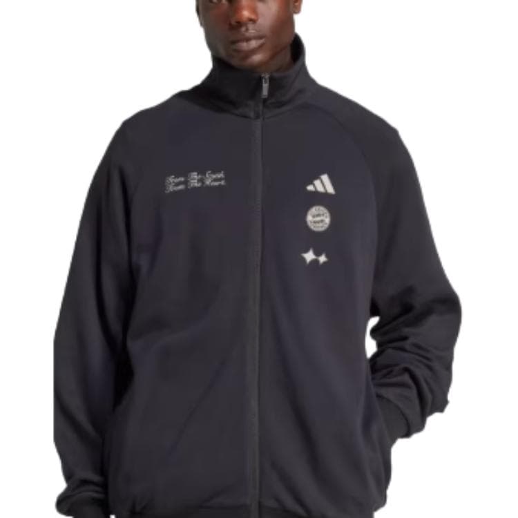 Куртка Adidas x BSTN x FC Bayern Куртка Унисекс Черная - изображение 5
