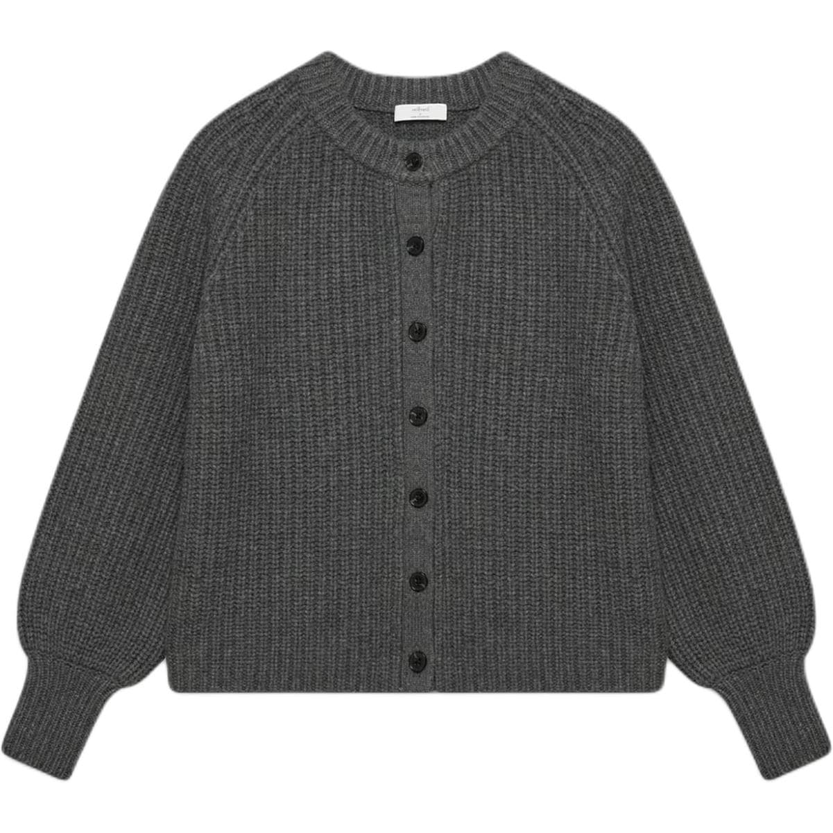 Кардиган Aritzia FW25 LANTERN Шерсть Плюш с кольцевым рисунком Кардиган Свитер Женские - изображение 1