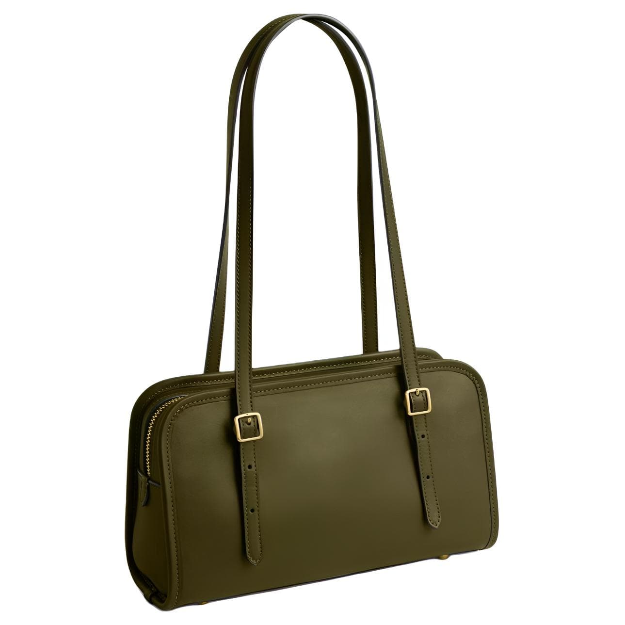 Мини-сумка COACH SWINGOriginals Сумка через плечо из коровьей кожи среднего размера оливково-зеленый цвет женский - изображение 2
