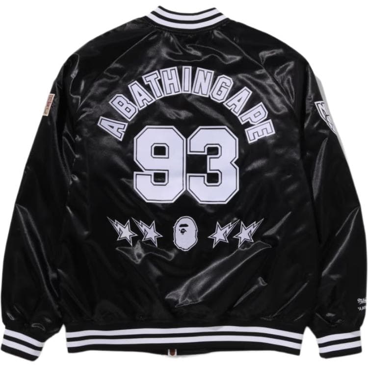 Куртка A BATHING APE X Mitchell Ness x NBA Fw25 Куртки и Пальто Мужской - изображение 2