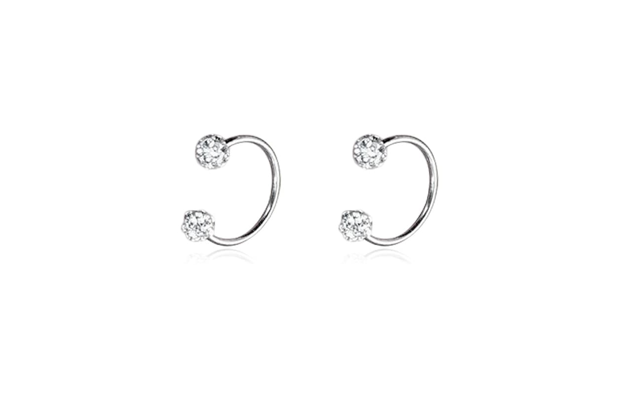 Серьги Серьги-гвоздики Ringlove из сплава унисекс - изображение 1