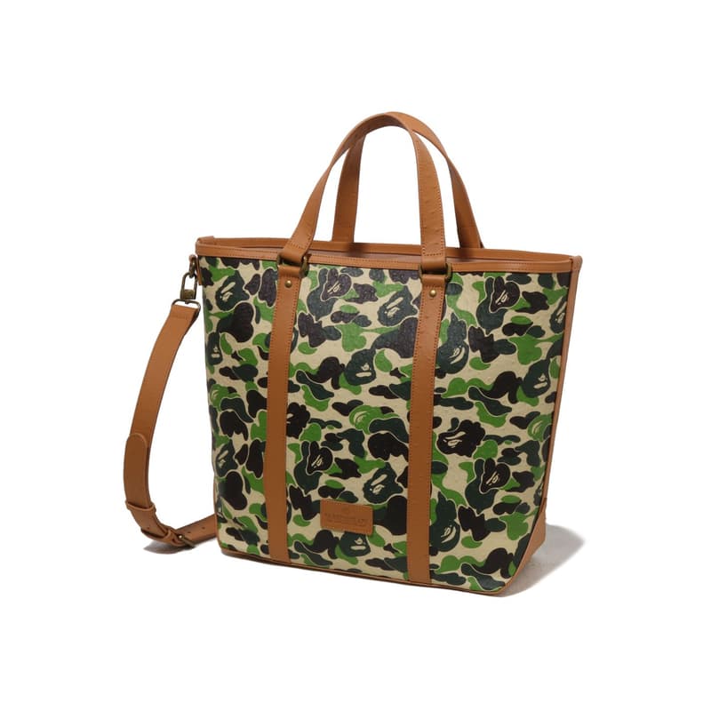 Сумка A BATHING APE Сумка из синтетической кожи Стандартная (Standard) Унисекс Синий Зеленый Розовый - изображение 6