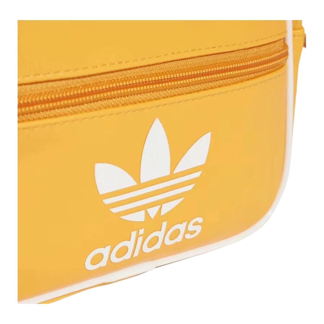 Мини-сумка Adidas Originals Трилистник ПУ (полиуретан) Сумка через плечо Сумка на плечо Стандартная (стандартная) Унисекс Шафран - изображение 3