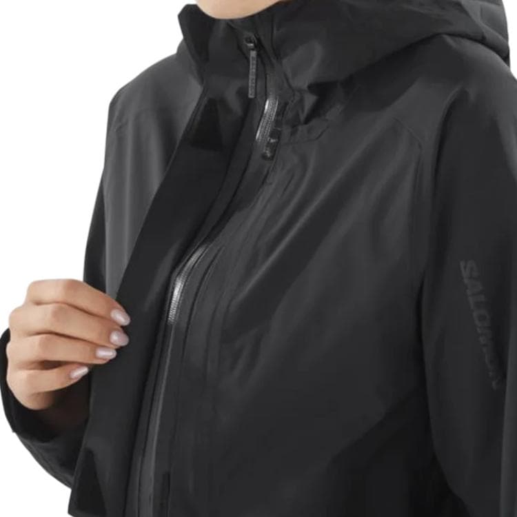 SALOMON OUTERPATH Pro Version 2,5L JKT W SKI Топ Женский Темно-Черный - изображение 5