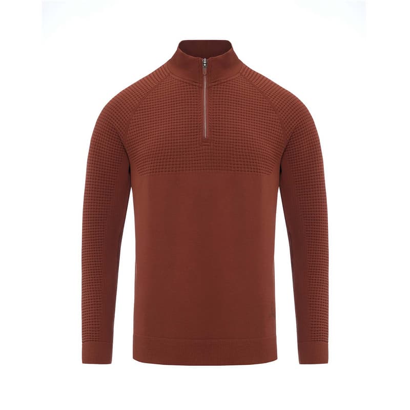 LI NING 1990 Classic Collection Пуловер Трикотаж Мужской Dan Каштановый Коричневый - изображение 1
