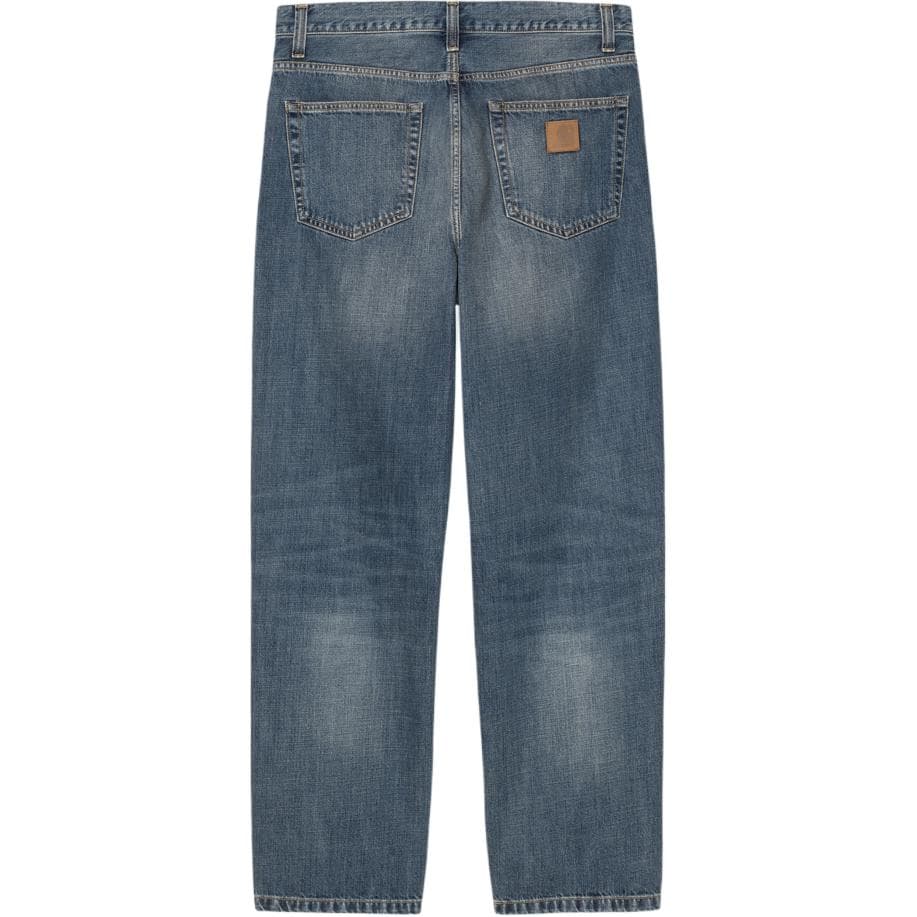 Штаны Carhartt WIP Aaron Брюки Темно-синие джинсы Мужские - изображение 2