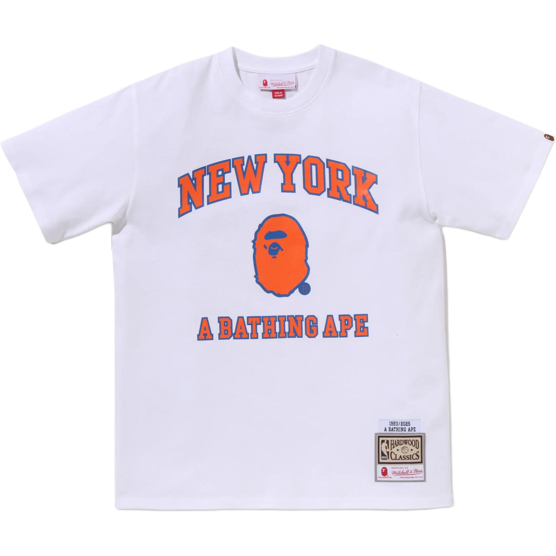 Футболка A BATHING APE Mitchell Ness NBA Мужские T-рубашки - изображение 5