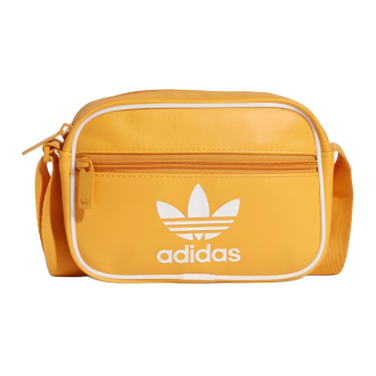 Мини-сумка Adidas Originals Трилистник ПУ (полиуретан) Сумка через плечо Сумка на плечо Стандартная (стандартная) Унисекс Шафран - изображение 1