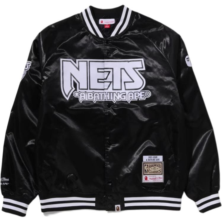 Куртка A BATHING APE X Mitchell Ness x NBA Fw25 Куртки и Пальто Мужской - изображение 1