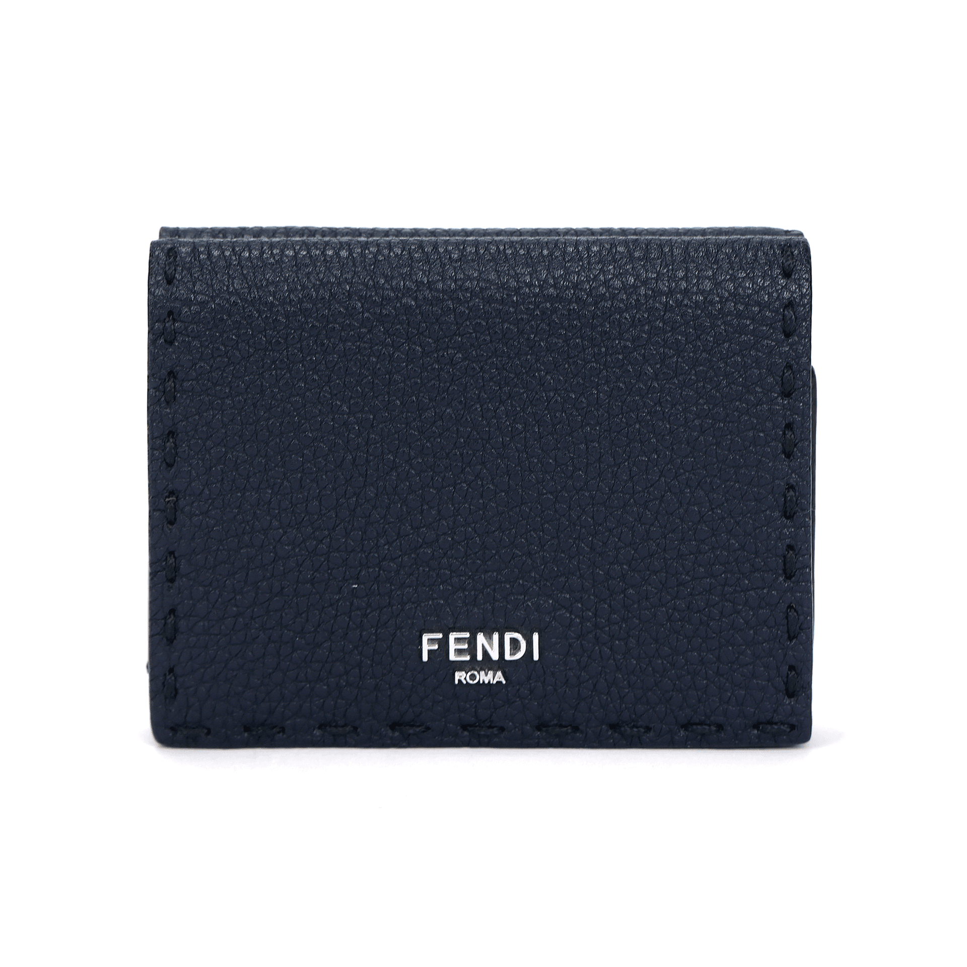 Кошелек FENDI Кожа Кошелек Женский Синий — фото 5