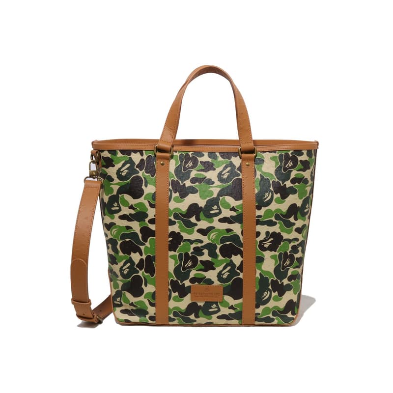 Сумка A BATHING APE Сумка из синтетической кожи Стандартная (Standard) Унисекс Синий Зеленый Розовый - изображение 5