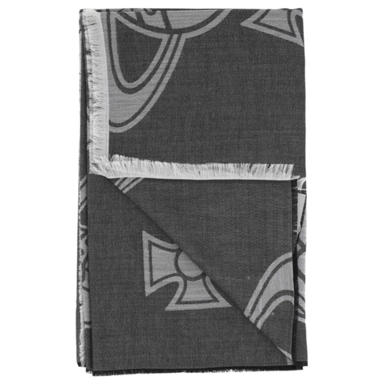 Шарф Вивьен Вествуд Knit Scarves Unisex Черный - изображение 1
