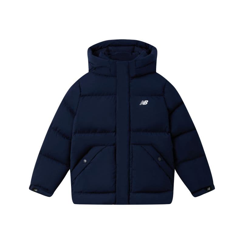 New Balance Темно-синий Kids Пуховики - изображение 1