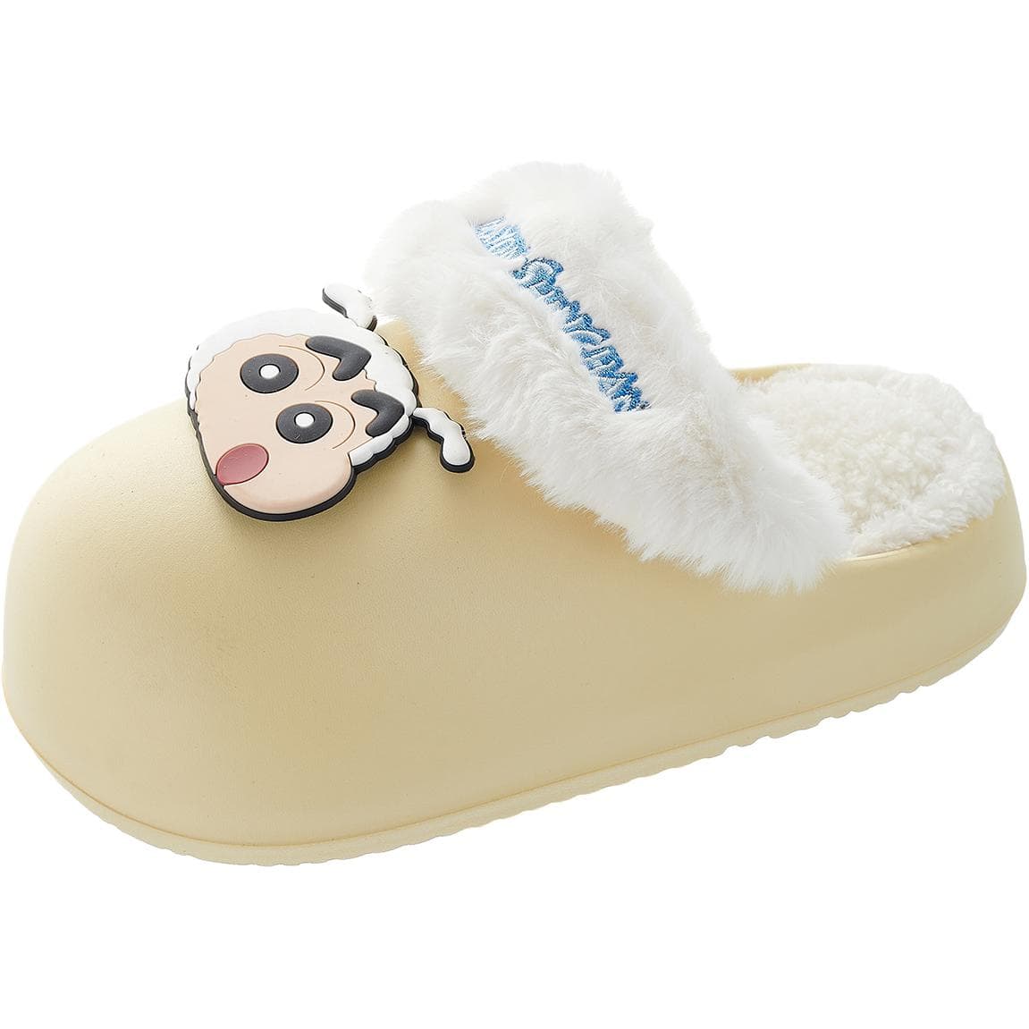 Crayon Shinchan Дом Хлопковые Тапочки Желтые Розовые - изображение 2