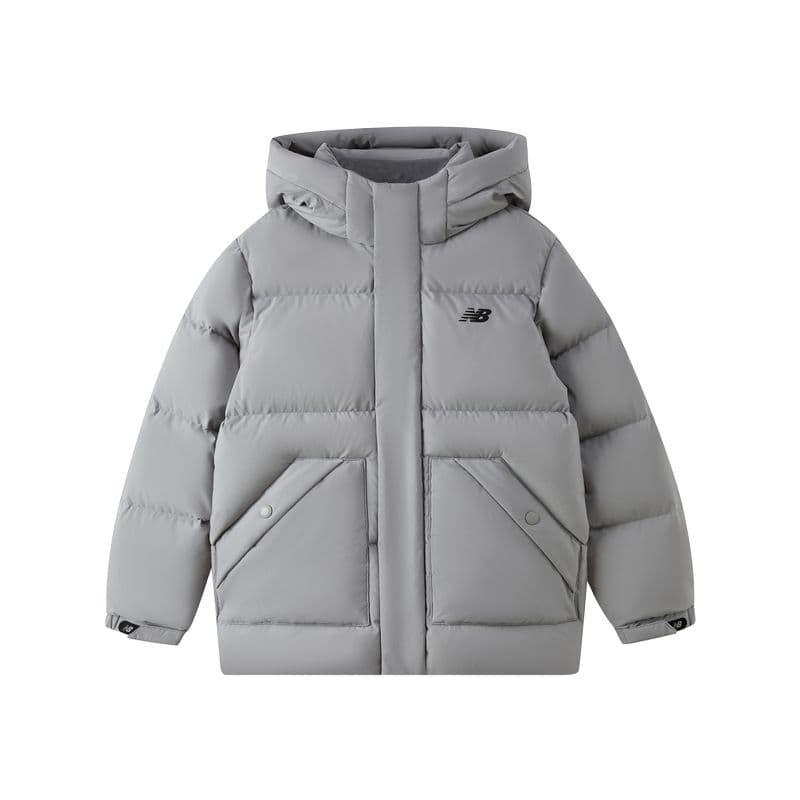 New Balance Серый KIDS Пуховики - изображение 1