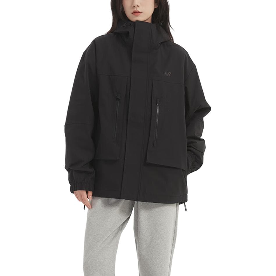 Куртка New Balance Куртки и Пальто Мужские Черные - изображение 3